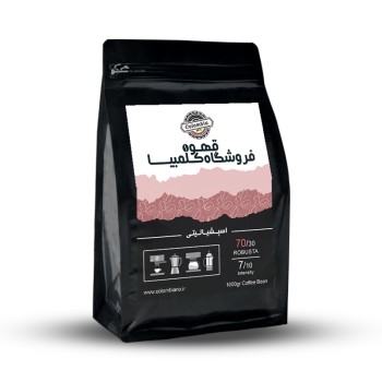دانه قهوه میکس 30*70 اسپیشیالیتی ارگانیک روبوستا (1 کیلویی)
