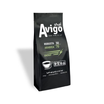 دانه قهوه میکس عربیکا 30*70 آویگو