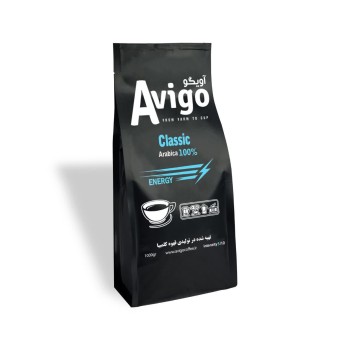 دانه قهوه میکس 100 عربیکا آویگو