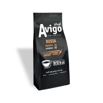 دانه قهوه میکس 30*70 روبوستا آویگو